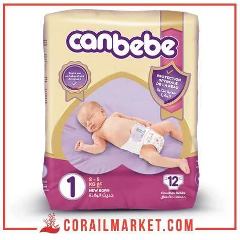 les couches quand bébé