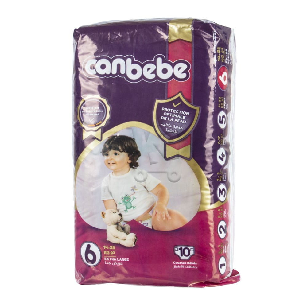 les couches quand bébé
