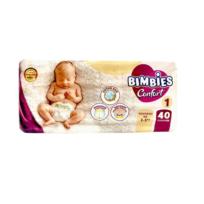 les couches quand bébé