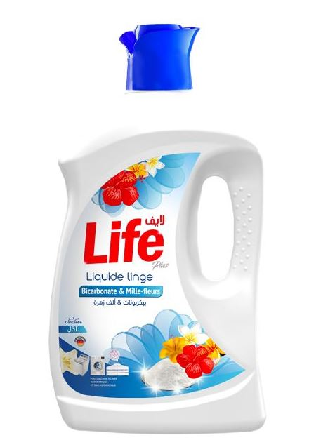 LIFE GEL MACHINE A LAVER MILLE FLEURS 3L